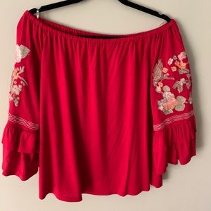 Altar’d State Off Shoulder Detail Top